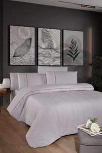 Постельное белье евро First Choice Ranforce Deluxe Fredan Sand 15058-К фото