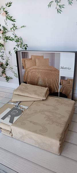 Постільна білизна Romeo Home Jacquard Satin Matrix розмір євро 60947 фото