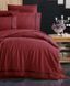 Постельное белье евро First Choice Ranforce Deluxe Alisa Red 21108-К фото 1