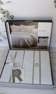Постільна білизна Romeo Home Jacquard Satin Artemis розмір євро 60948 фото