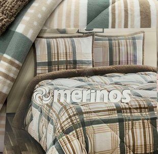 Тепла ковдра з наволочками Merinos 220х240см 1009014 фото