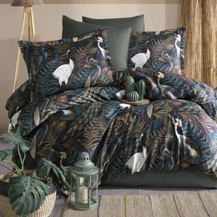 Комплект постільної білизни Clasy Digital Satin Puerto євро 1009921 фото