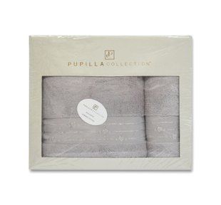 Подарочный набор махровых полотенец Pupilla Vita Lila 100% Хлопок 30539-Lila фото