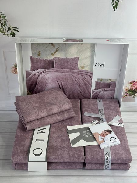 Постільна білизна Romeo Home Poplin Frel розмір євро 6123 фото