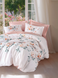 Постільна білизна євро розмір Cotton Box Lux Satin Verna Pudra 11029425 фото 1