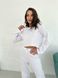 Домашній костюм Кофта + Штани, білий S/M 152w фото 5