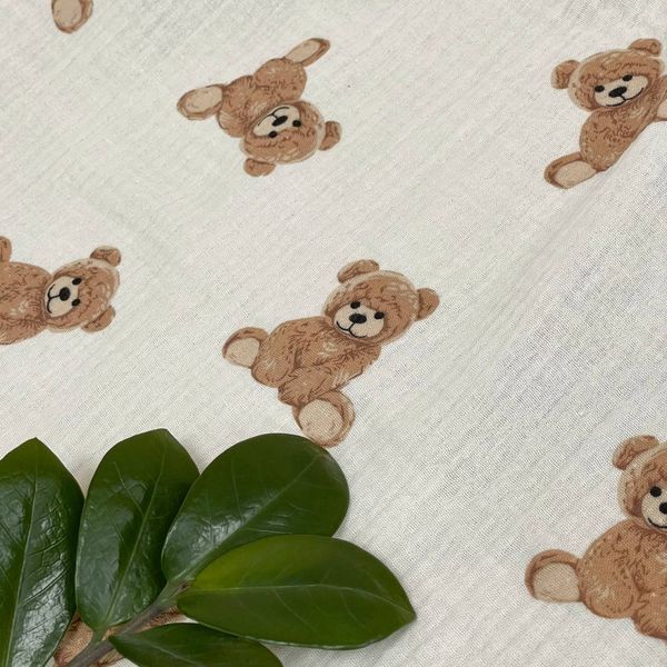 Детский плед муслин жатка с бахромой Teddy 8783708 фото