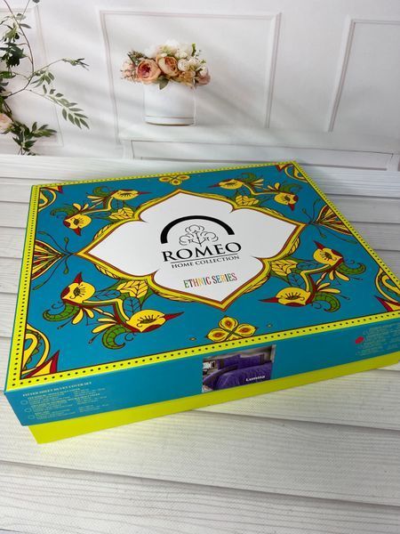 Постільна білизна з ранфорсу Romeo Home Solstice євро 10020 фото