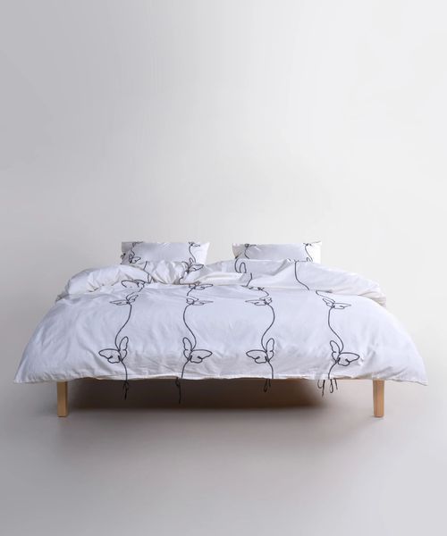 Постільна білизна Limasso Stonewashed Ranforse євро Butterfiy 41603-К фото