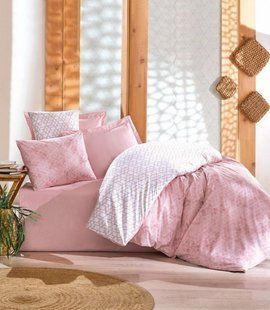 Постельное белье Cotton Box Minimal Best Pembe ранфорс евро 1002879 фото