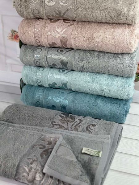 Набір бамбукових рушників Cestepe Bambuk Yaprak 50х90 см лицеві 6 шт 6167 фото