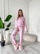 Домашній костюм Сорочка + Штани, рожевий S/M 197r фото 1