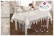 Льняная скатерть с ранером Selin Cagla Set 160&times;350 см+12 салфеток бежевая 33049-1-К bej фото 1