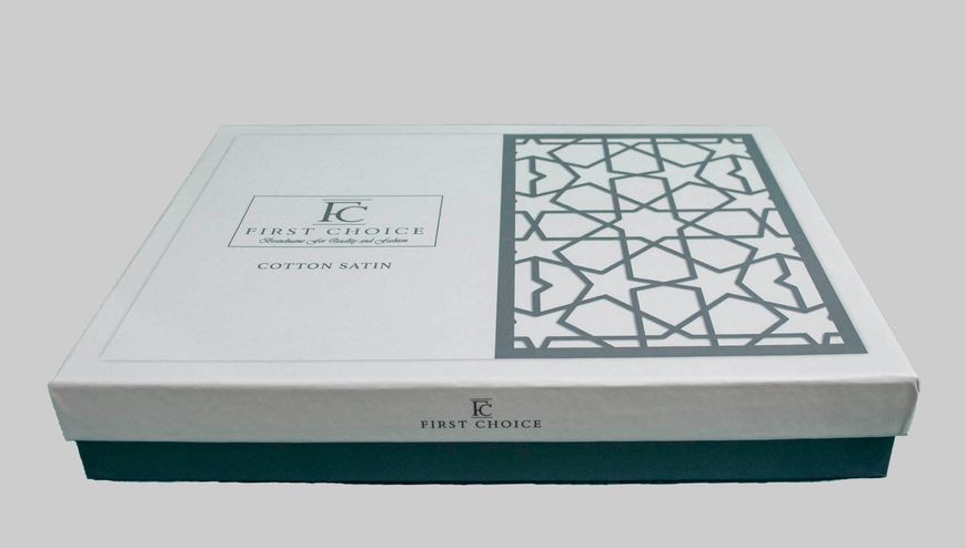 Постельное белье First Choice Cotton Satin евро Matilde Powder 40723-К фото