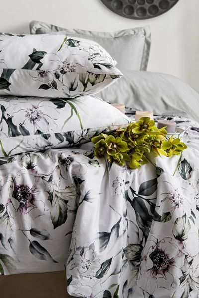 Постільна білизна євро розмір Saheser Digital Premium Satin Ruma 41533-К фото