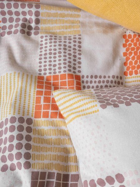 Фланелева постільна білизна Cotton Box Flanel Palm Hardal євро 1005664 фото