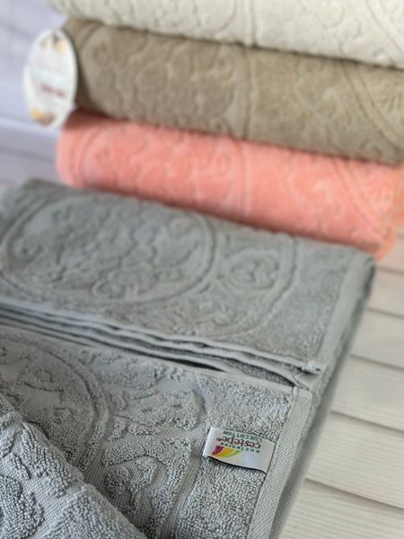 Набір махрових рушників Cestepe Lux Сotton Bakiy 70х140 см банні 6 шт 6212 фото