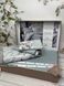 Постельное белье Belizza Satin евро Olivia mint 8878 фото 3
