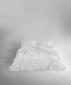 Постільна білизна Limasso Stonewashed Exclusive Ranforse полуторний Snow White 40325-К фото 1