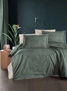 Постільна білизна євро розмір La Romano Premium Satin Marlen Moonmist 20027-К фото