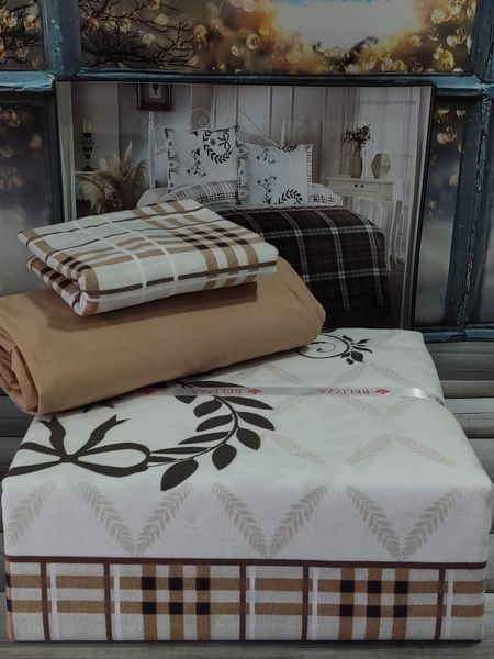 Фланелева постільна білизна Belizza Flanel GIANT 5292 фото