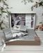 Постельное белье Belizza Satin евро Olivia grey 88363 фото 3
