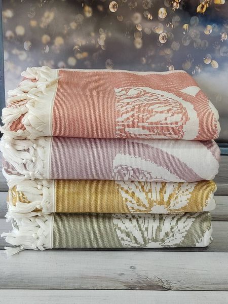 Пляжний рушник Limon sari 90х170см Бавовна 100% 4703 фото