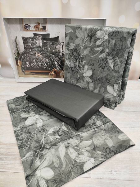Комплект постільної білизни Clasy Digital Satin Libera євро 1009905 фото