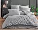 Постельное белье евро Charlotte Stripe Satin Silver светло-серый 41249-К фото 1