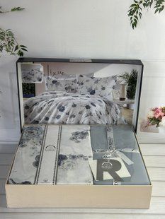 Постільна білизна євро Romeo Home Satin Lixue 6075 фото