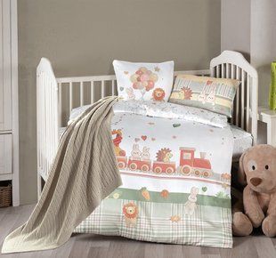 Постільна білизна для новонароджених з пледом First Choice Baby Digital Satin Nirvana Toys 21306-К фото