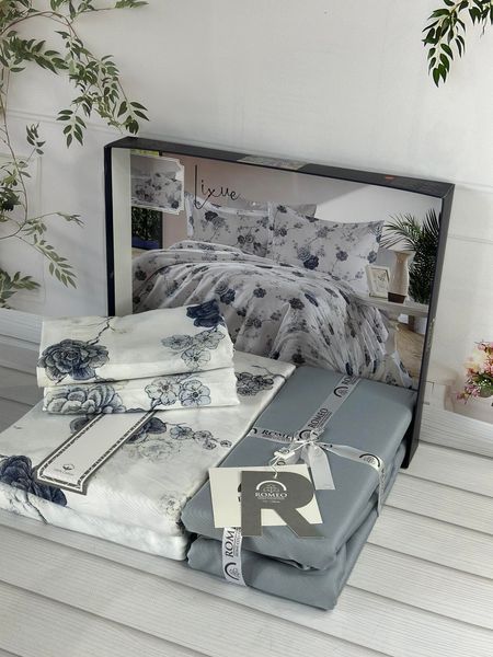Постільна білизна євро Romeo Home Satin Lixue 6075 фото