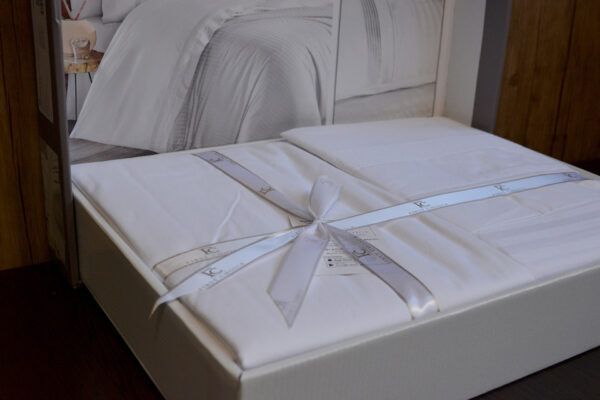 Постельное белье евро First Choice Ranforce Deluxe Gala White 21117-К фото