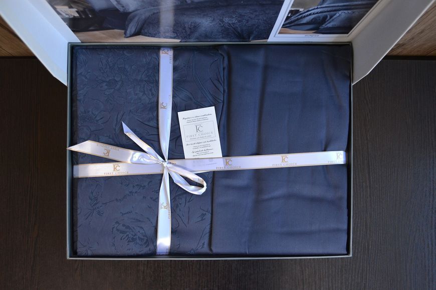 Постельное белье First Choice Cotton Satin евро Advina Eclipse 21209-К фото