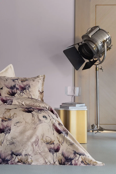Комплект постільної білизни Issimo Digital Satin Viola євро 40819-К фото