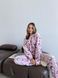 Домашня тепла жіноча піжама COSY Мяу-Лав з велсофта 2XL VEL0112XL фото 1