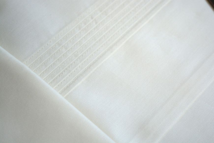 Комплект постільної білизни Issimo Toned Craft Satin євро Talisker Cream 41662-К фото