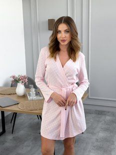 Женский халат Rose Amour, светло-розовый S/M PH14 фото