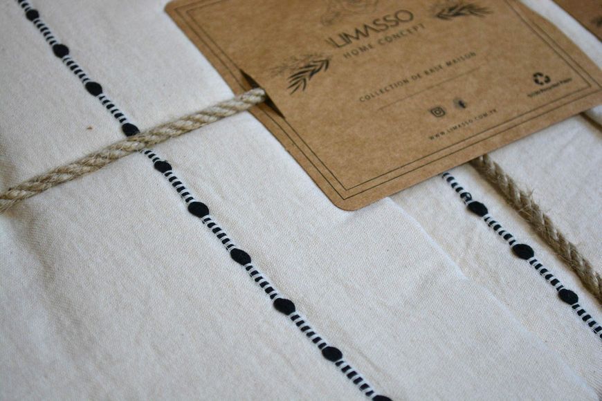 Постільна білизна Limasso Stonewashed Ranforse євро Vilniuss Snow White 40123-К фото