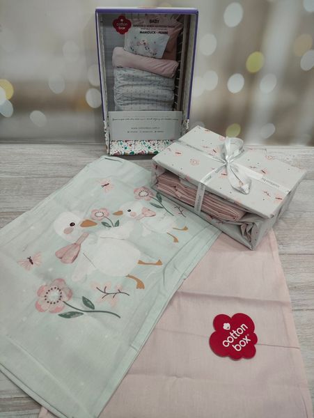Постільна білизна для новонароджених Cotton Box Mamiduck Pembe ранфорс 10028643 фото