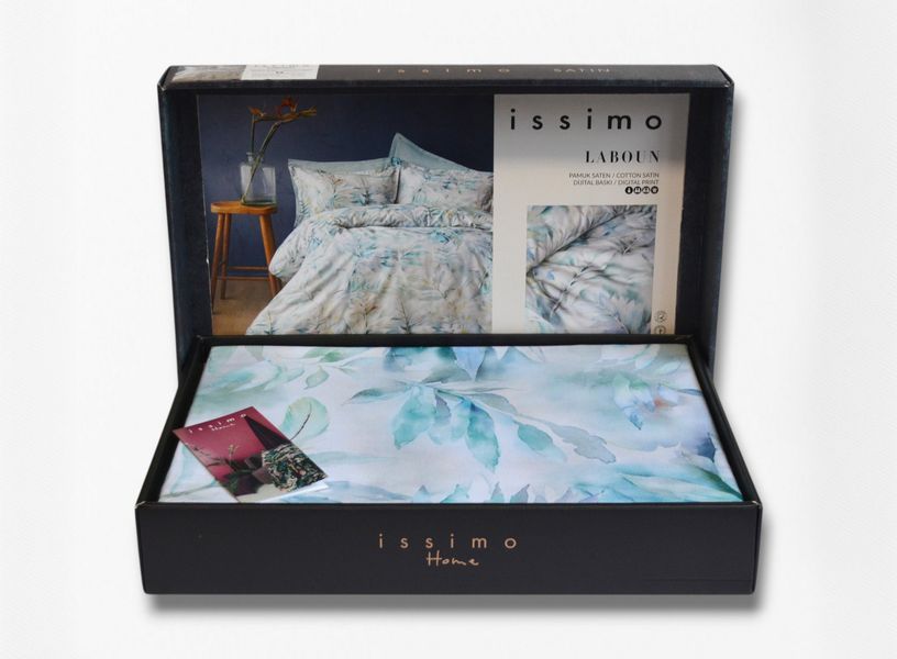Комплект постільної білизни Issimo Digital Satin Laboun євро 41564-К фото