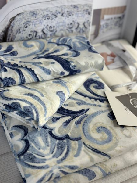 Постільна білизна євро Romeo Home Satin Aria 6266 фото