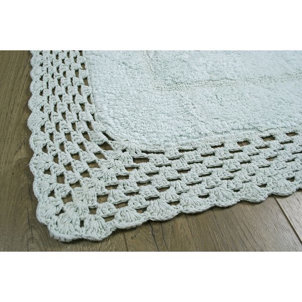 Набор ковриков Irya - Lizz mint ментоловый 70*100+45*65 svt-2000022213943 фото
