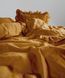 Постільна білизна Limasso Stonewashed Exclusive Ranforse євро Mustard 31666-К фото 3