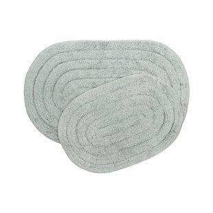 Набір килимків Shalla - Edna gri сірий 40*60+50*80 svt-2000022281362 фото