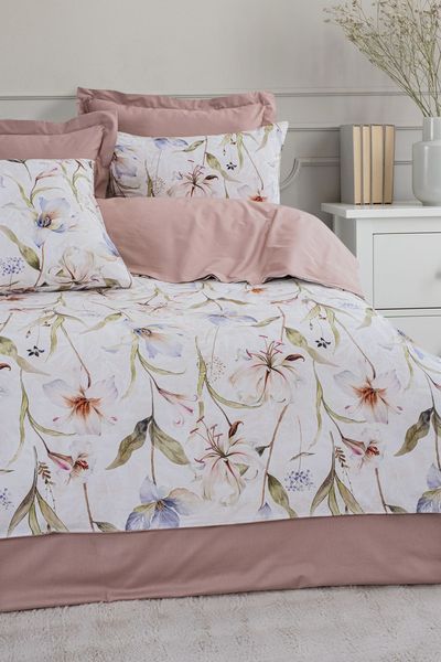 Комплект постільної білизни Saheser Digital Satin Carmela євро 41683-К фото