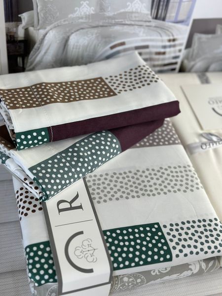 Постільна білизна євро Romeo Home Satin Kaylee 6265 фото