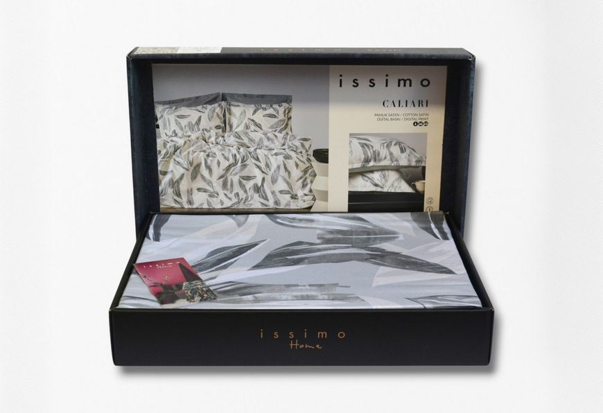 Комплект постільної білизни Issimo Digital Satin Caliari євро 41214-К фото