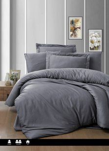 Постільна білизна First Choice Cotton Satin сімейний Snazzy Quick Silver 21266-К фото