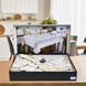 Скатерть Selin Elmas Set 160&times;350 см+12 кремовых салфеток 33186-К фото 1